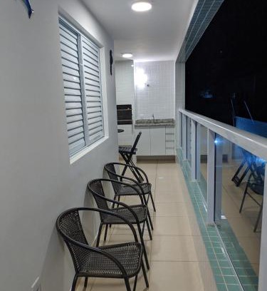 Vila Clais Apartment | Apto completo com varanda gourmet a 50 mt da praia