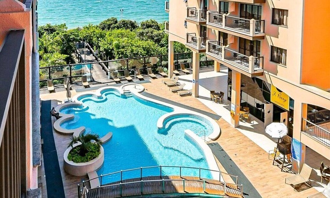 Jurere Apartment | Apto em Resort pé na areia JBV