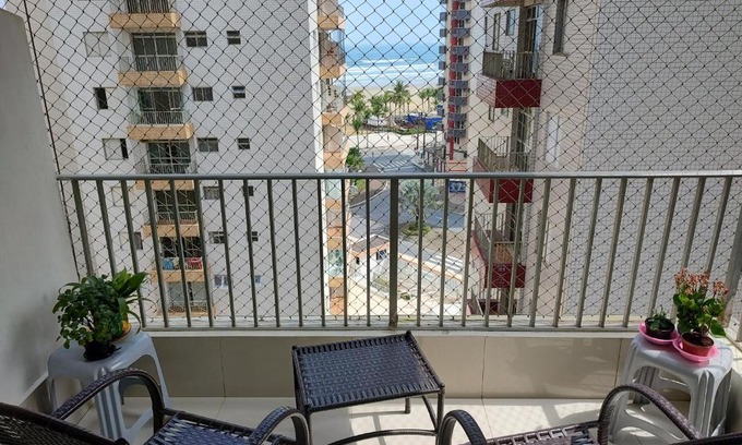 Guilhermina Apartment | Apto Guilhermina pé na areia
