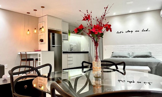 Porto Belo Apartment | Apto Loft Novo - Porto Belo - 5 min a pé da praia