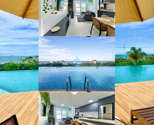 Itacolomi Apartment | Apto Pé na Areia Condomínio Resort Completo com Piscina borda Infinita, Beach Tennis, Academia, Sala de Jogos, Brinquedoteca, Playground e Portaria 24H 2 Quartos com Ar-Condicionado, Churrasqueira Privativa Reserve Agora e Viva essa Experiência