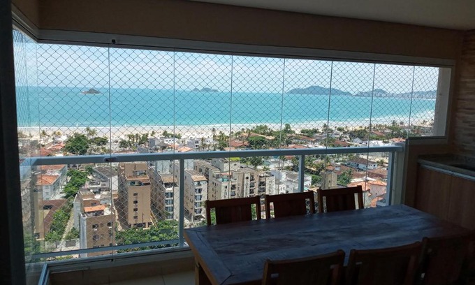Loteamento Joao Batista Juliao Apartment | Apto Vista para o Mar Enseada - Guaruja 18o andar Cond Clube