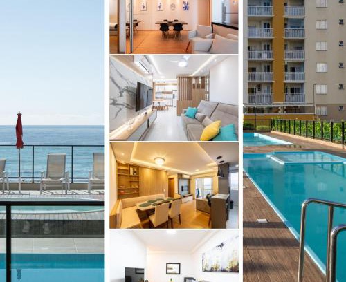 Barra Velha Apartment | Aptos completos com vista mar pé na areia em Barra Velha em condomínio Resort com Spa, Piscina, quadra de futebol, Sala de jogos, brinquedoteca, Complexo com diversos comércios