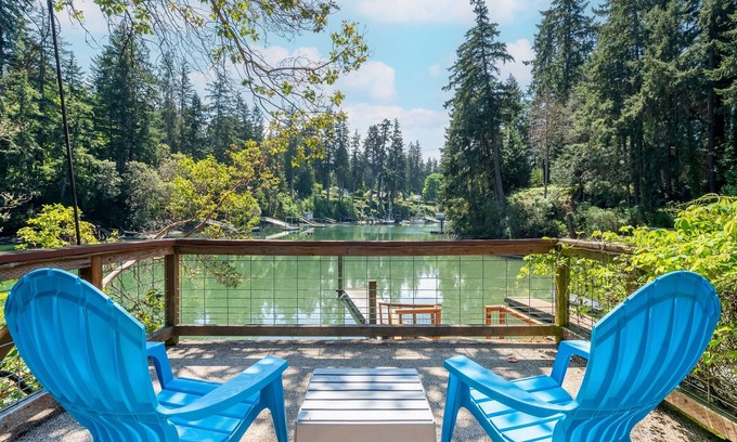 Bainbridge Island House | AquaVista Enclave | Enchanting Waterfront Retreat w/ Breathtaking Views