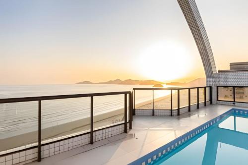 Boqueirao Apartment | ARK Houses - Flat Moderno Vista-Mar - Piscina na Cobertura