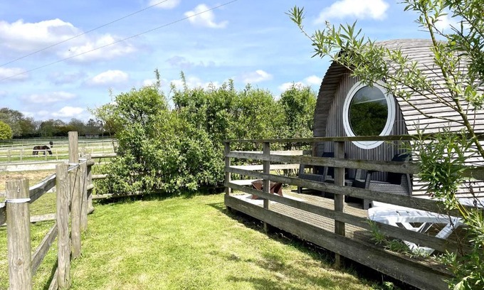 Brightlingsea House | Armadilla 2 at Lee Wick Farm Cottages & Glamping
