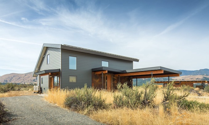 Winthrop House | Artemisia: New Zero-Energy View Home—Walk To Town