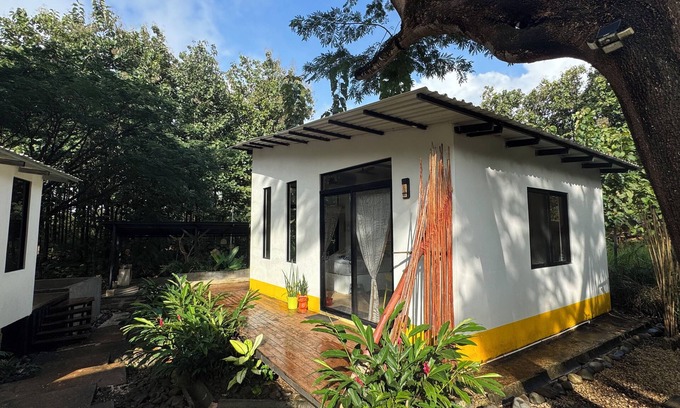Los Pargos House | Artist-designed bungalow by the beach in Playa Negra with pool, AC, WiFi