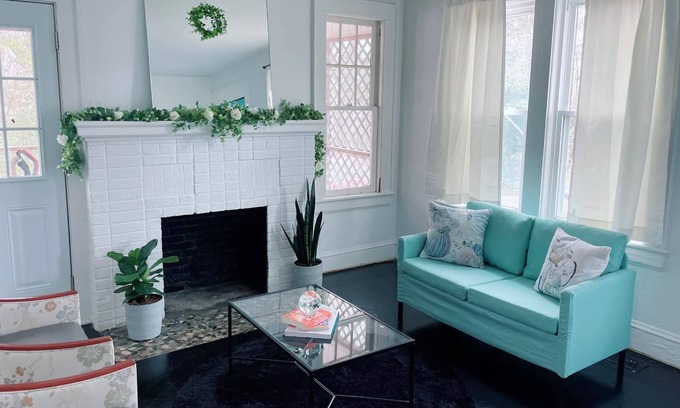Hickory House | Artistic Home near a park, baseball stadium & Airport!