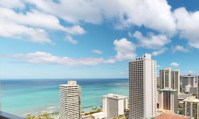 Waikiki Condo | Artsy 32nd Floor Condo with Modern Furnishings & Gorgeous Ocean Views by Koko Resort Vacation Rentals