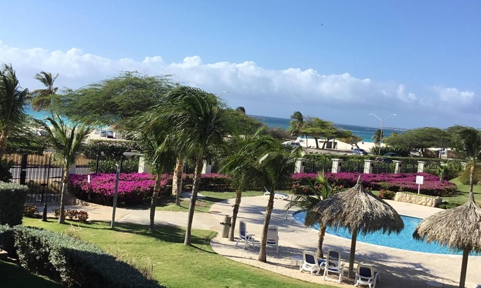 Oranjestad-West Resort | Aruba Eagle Beach 2 Bedroom Oceanfront Condo