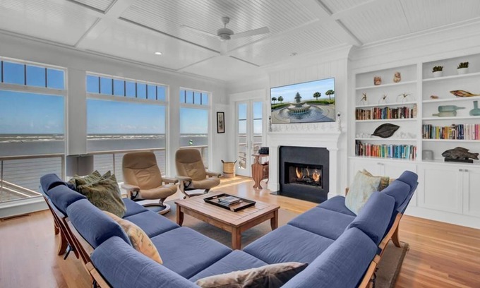 Sullivan's Island House | “As Good As It Gets” at 3109 Marshall Boulevard|Rare Sullivan's Island Oceanfront Home|Oceanfront.