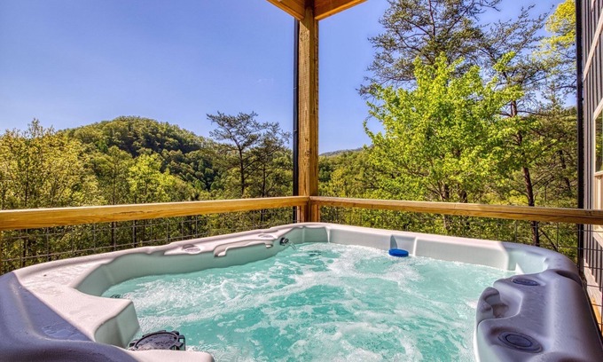Sevierville Cabin | Ascension Ridge - New Construction! - Great Views! 3 Bedroom Cabin by Redawning
