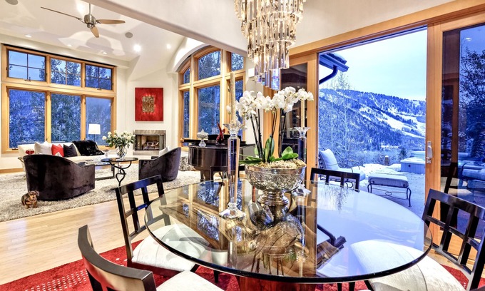 Aspen House | Aspen Luxury Winter Ski Retreat, Elegance, Views and Location…Minutes to Ajax!