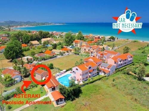 Acharavi Apartment | Asteraki Poolside Apartment by DadoVillas
