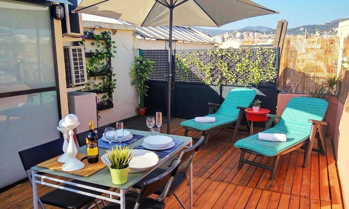 la Vila de Gracia Apartment | Atico Montserrat