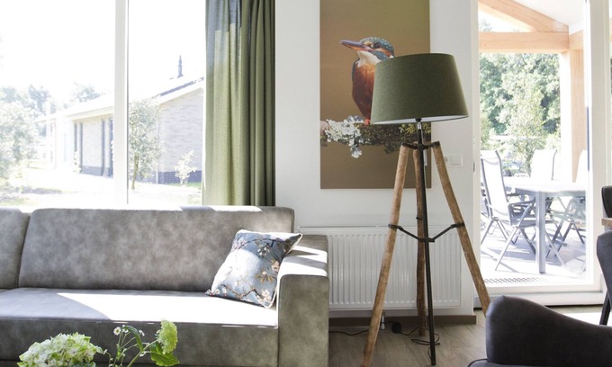 Voorthuizen House | Attractive Bungalow with Covered Terrace near Veluwe