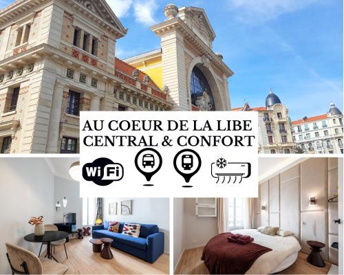 Vernier Apartment | Au Coeur de La Libé - AC - CENTRAL - près tram et supermarchés - lit XXL