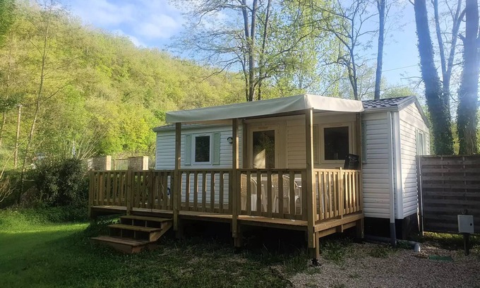 Le Change House | Auberoche campsite * - MOBILE HOME IRM MERCURE 29m² - 2 bedrooms 4 people