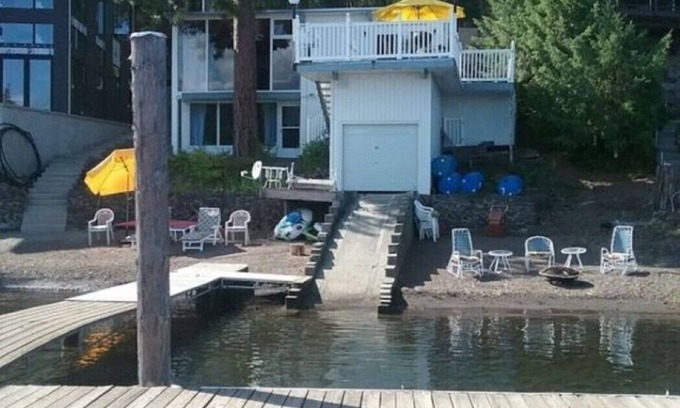 Worley Cabin | August now open for renting! Only 395. a night for entire cabin plus boat slip!
