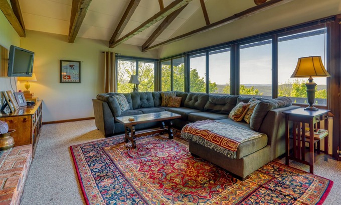 Franconia House | Austrian-style chalet w/ mountain views - close to Cannon Mountain skiing!