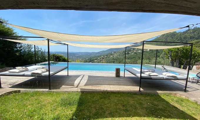 Cabris Other | Authentic Mas of the XVIIe entirely renovated. Exceptional view,
