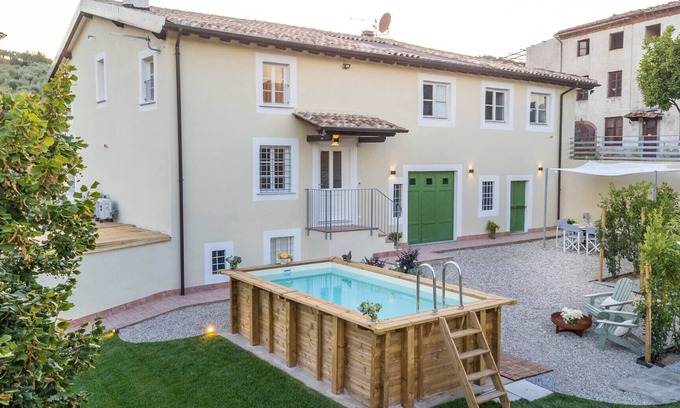 San Michele di Moriano Ski Chalet | Authentic Tuscan Getaway with Pool