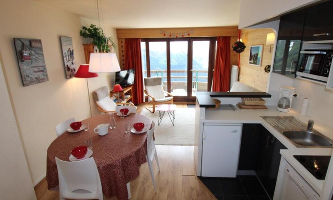 Avoriaz Apartment | Avoriaz - Duplex 6 pers., balcon, Wifi - FR-1-633-26