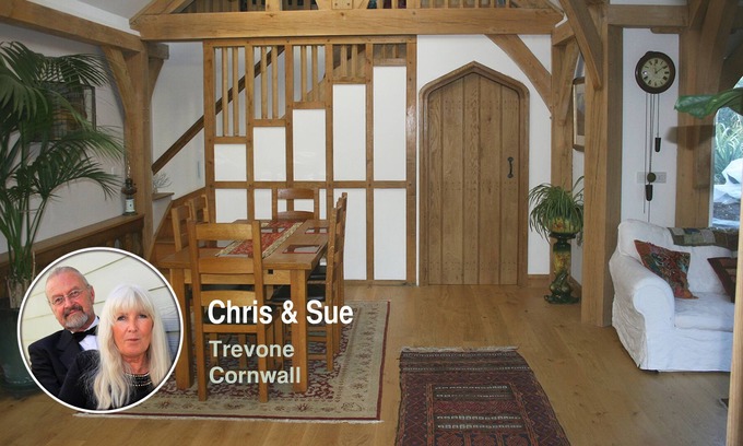 Trevone House | Award Winning Architect-Designed Oak Frame Property - mins walk from beach