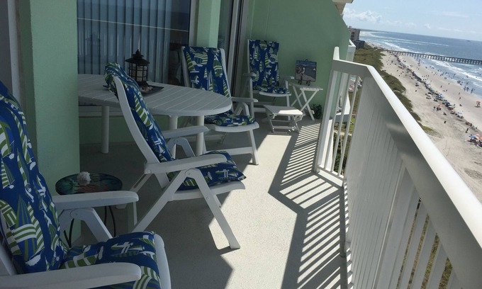 North Myrtle Beach Condo | Awesome Oceanfront Condo, Unique Custom Features, Paradise Pointe, Cherry Grove