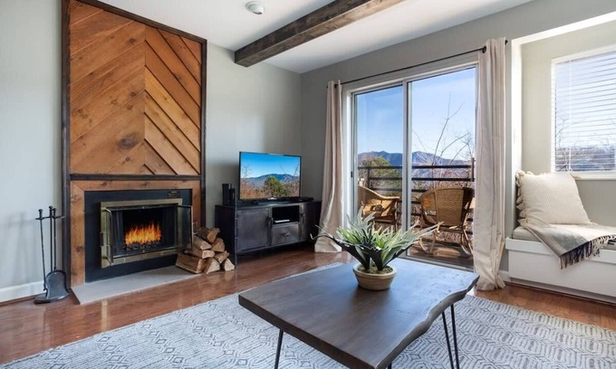 Chalet Village Condo | Awesome Views In Gatlinburg/Indoor Pool & Hot Tub