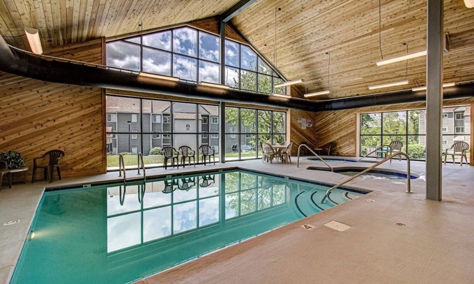 Chalet Village Condo | Awesome Views Of GSMNP/Indoor Pool & Hot Tub