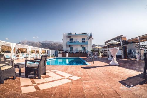 Malia Hotel | Babalogo Villa mit Pool nahe Malia Beach Kreta