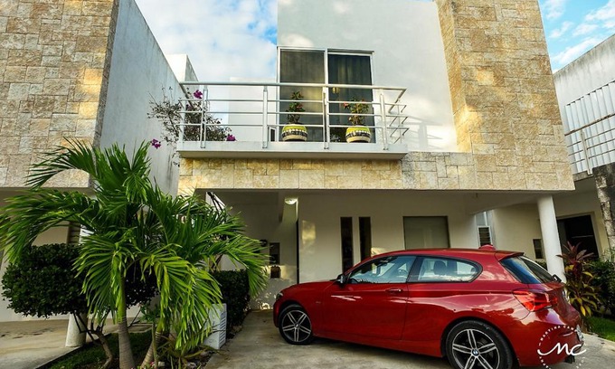 Playa del Carmen House | Bali LIfe Style House With Car (additional cost).