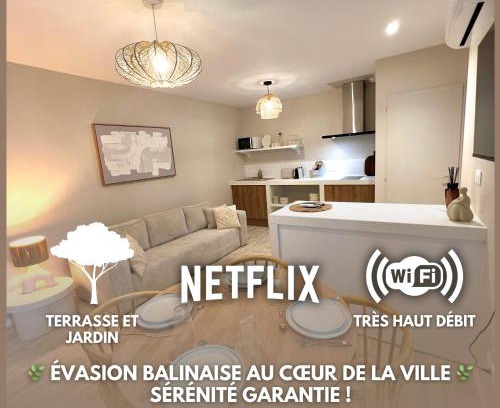 Villeneuve-sur-Lot Apartment | Bali Room - Espace Zen au cœur de la ville !