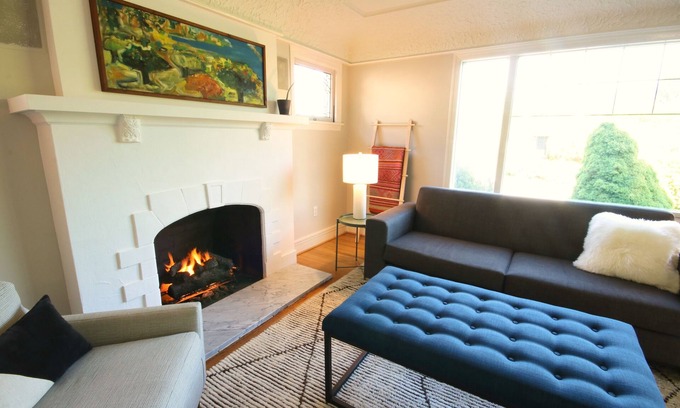 Whittier Heights House | Ballard Brick Tudor A/C Dog-Friendly