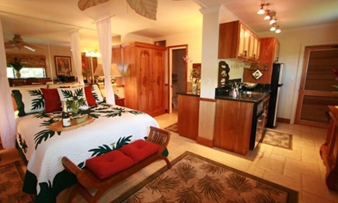 Poipu Condo | Bamboo Beach Studio in Poipu with Ocean View