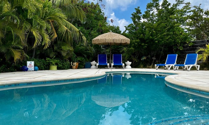 Leeward Settlement House | Barefoot Bliss - Leeward villa with private pool & short walk to the beach