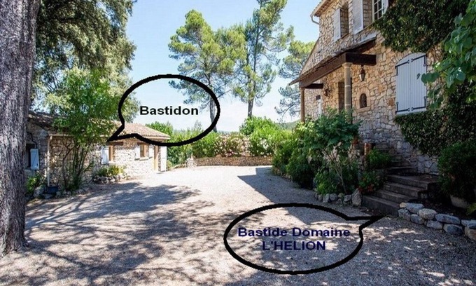 Taradeau House | BASTIDON DOMAINE L'HELION 10 People salt water swimming pool 12mx6m