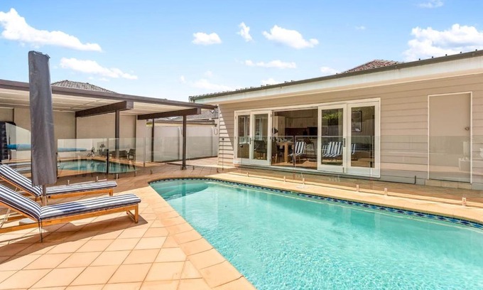 Russell Lea House | Bay Run Bungalow - A Modern Heritage Pool Haven