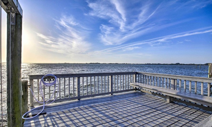 Bay Colony House | Bayfront Palmetto Retreat with Pool, Spa & Dock!