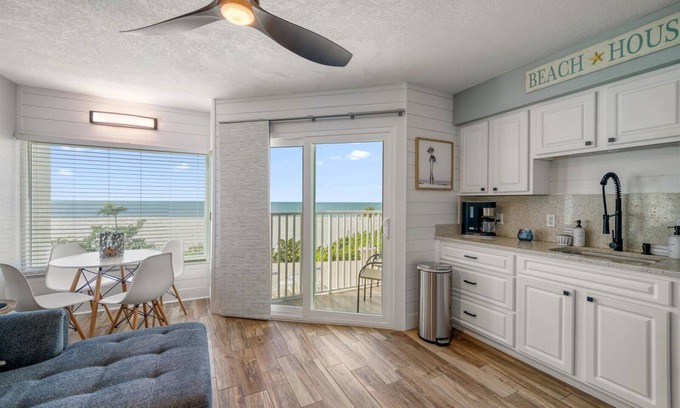 Belleair Beach Condo | BBC111 Renovated Beachfront Condo W/Pool