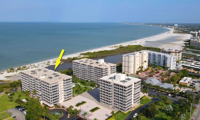 South Island Condo | Beach Access, Partial Gulf Waterfront & Resort View! South End Beach Front Location, Parking & WiFi!