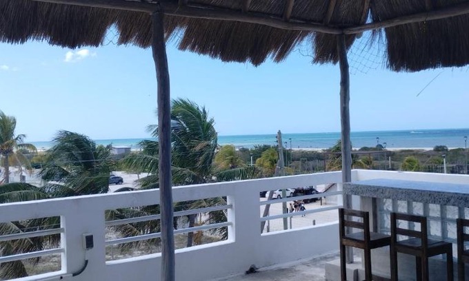 Progreso Municipality Apartment | Beach Apartment Amazing Location Rooftop Terrace-upstairs
