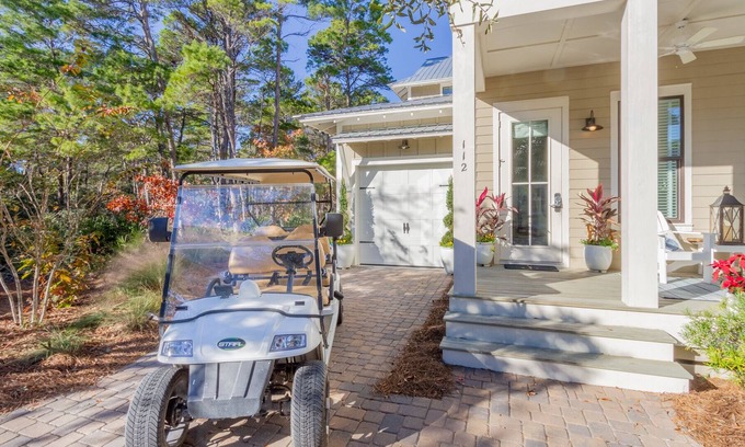 Greenway Park House | Beach Belle - Seagrove home in peaceful neighborhood with community pool