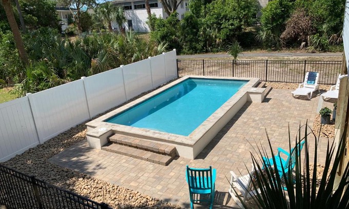 Edisto Island House | Beach Bum Paradise Edisto Beach with Pool