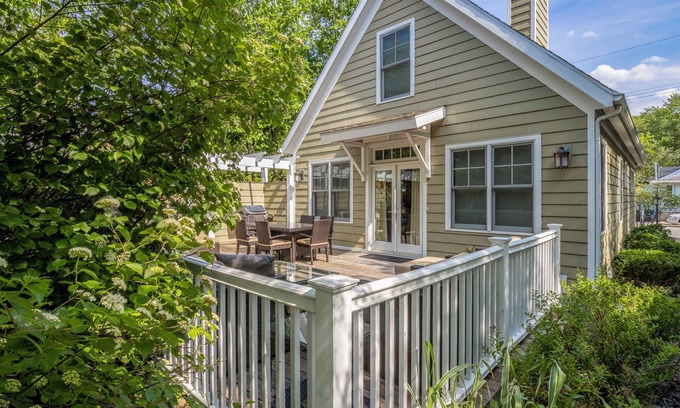 Michigan City Cottage | Beach Cottage just steps to Lake Michigan's Sheridan Beach