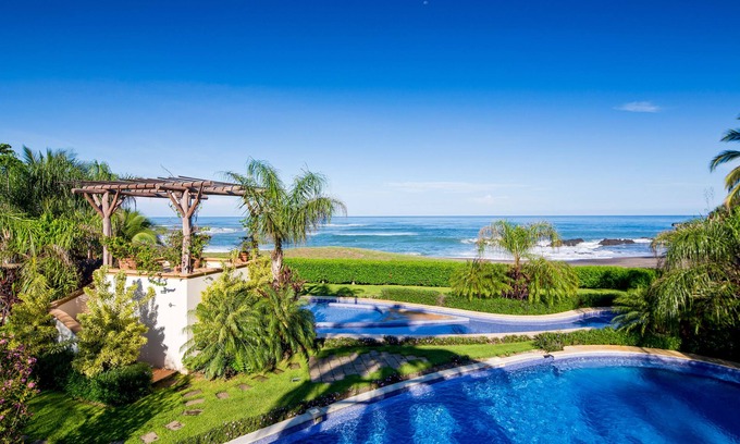 Junquillal House | Beach Estate W/daily HK, Private Beach Access, Beach Club, & Elevator