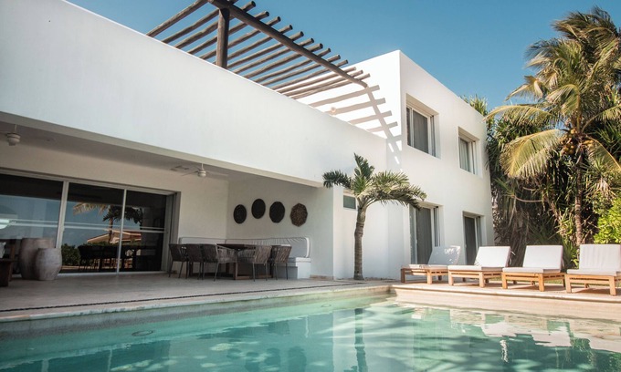 Playacar Fase I Villa | Beach Front Home , Playacar Phase 1, Playa Del Carmen