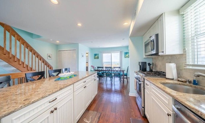 Dennisville Condo | Beach Front Home with Ocean AND Bay Views! Spectacular views, steps to the beach, meticulously maintained beachfront home